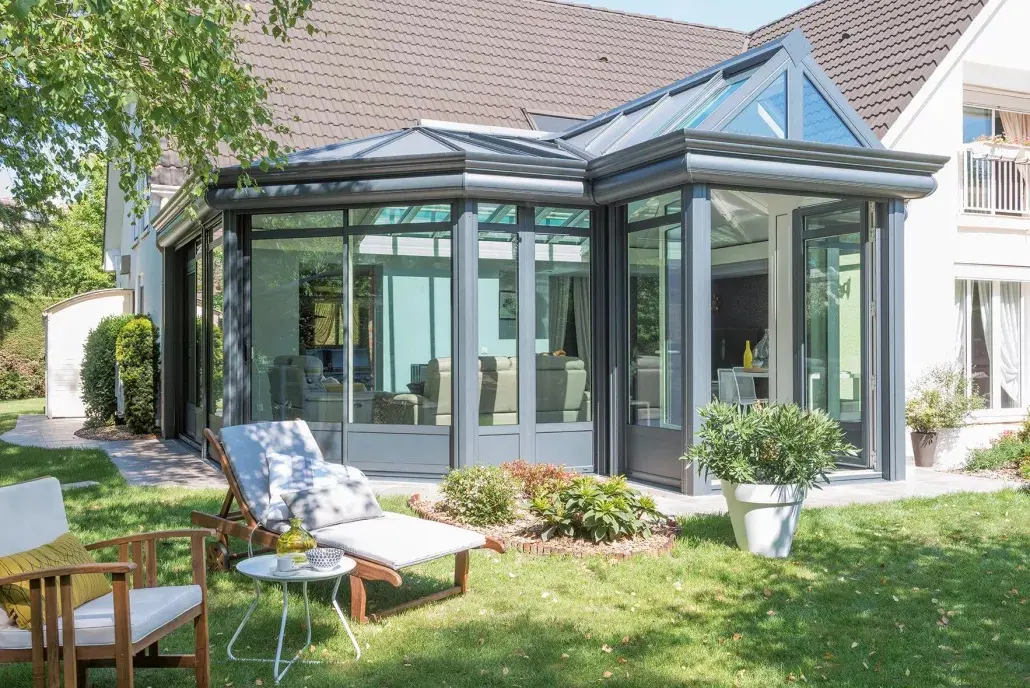 Une véranda Gustave Rideau installée par Moyse 3D