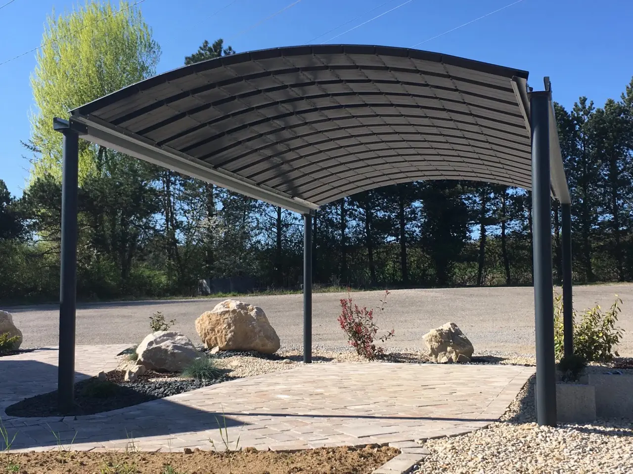 Un carport installé par Moyse 3D