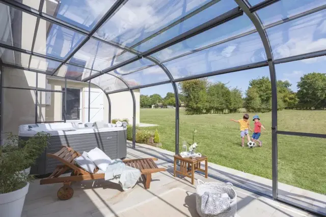 Un abri de terrasse Moyse 3D