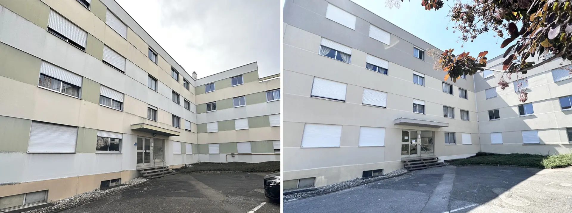 Isolation thermique par l'extérieur et ravalement de façade d'un immeuble par Moyse 3D