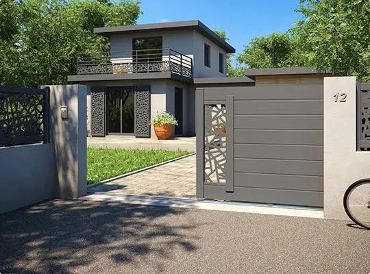 Un portail de la marque KSM