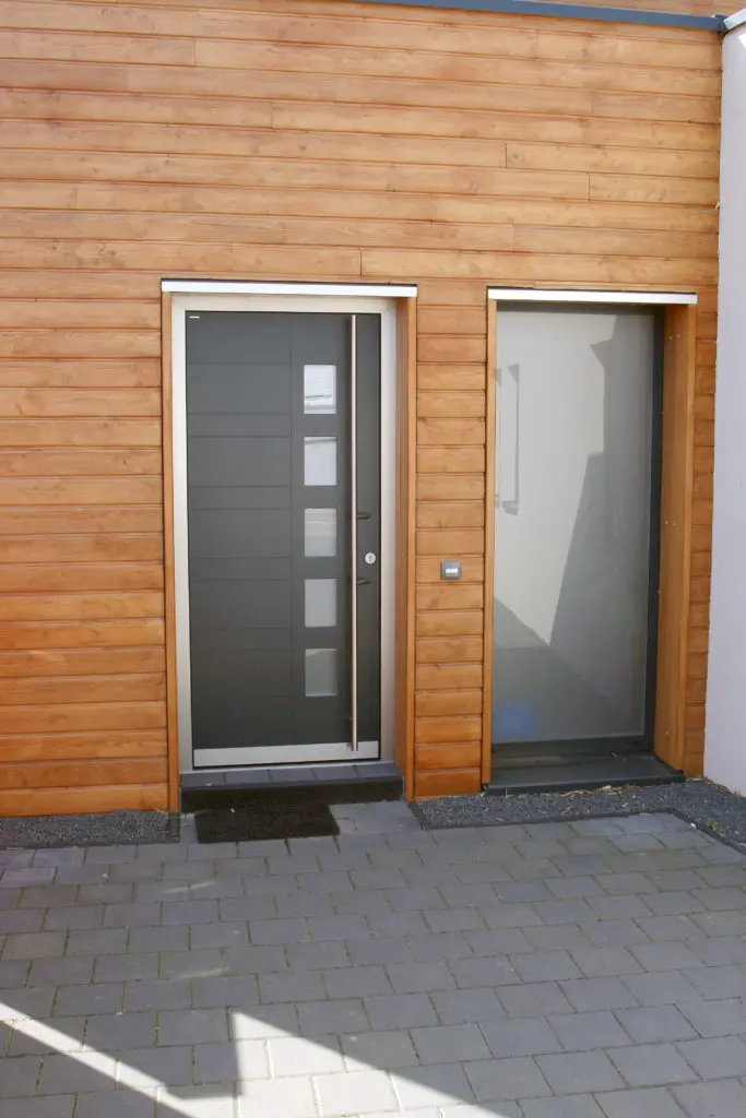 Une porte d'entrée Internorm