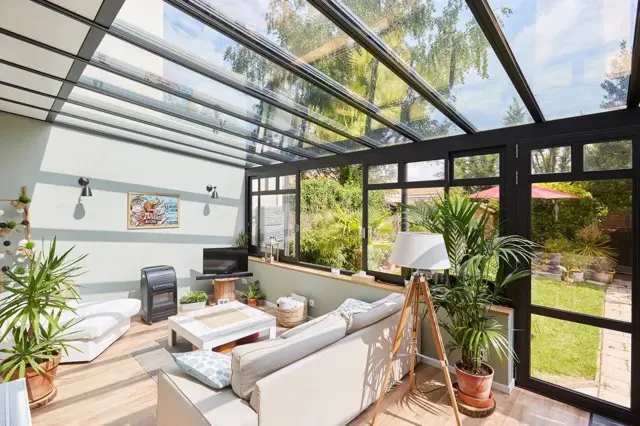 Une véranda Gustave Rideau installée par Moyse 3D