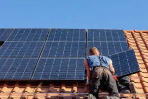 Des panneaux photovoltaïques installés par Moyse 3D