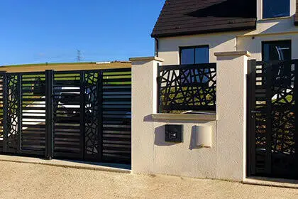 Un portail de la marque KSM