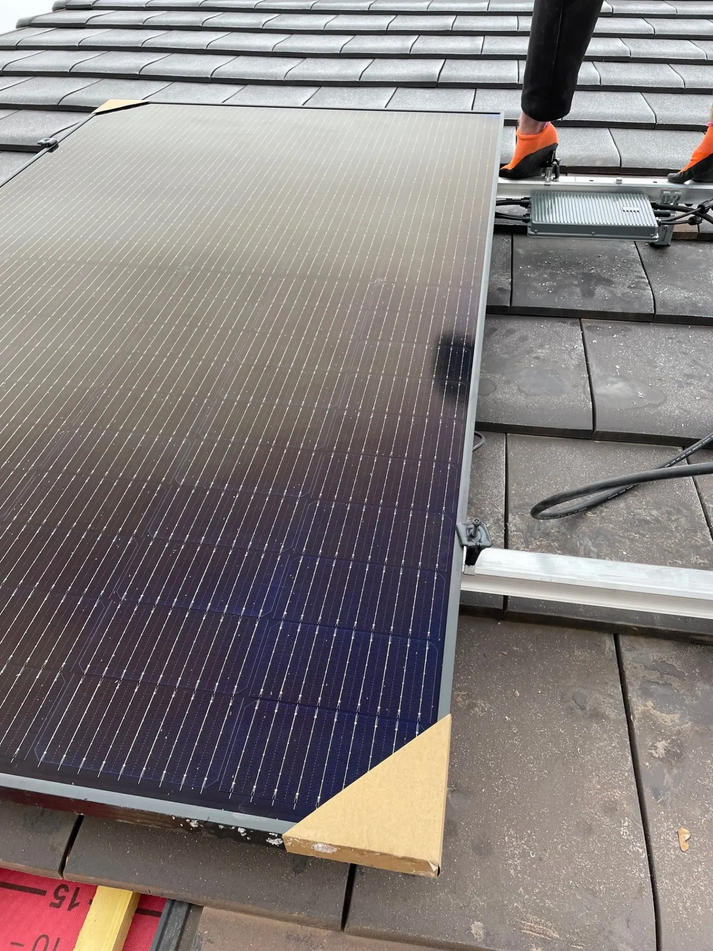 Installation panneaux photovoltaïques