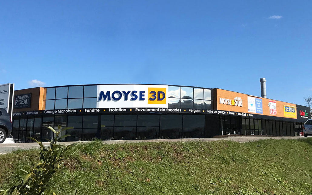showroom Moyse 3D besançon